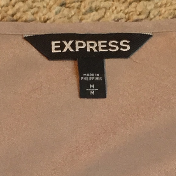 Express Sequined Rolled Sleeve Top - Picture 4 of 5